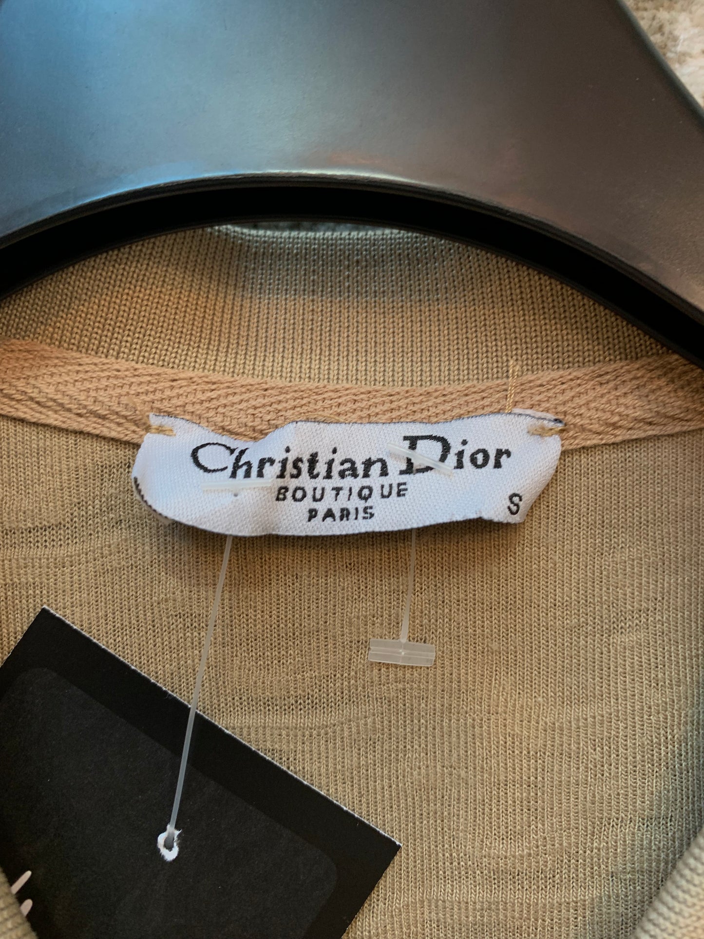 Christian Dior Boutique Trotter Zip Polo