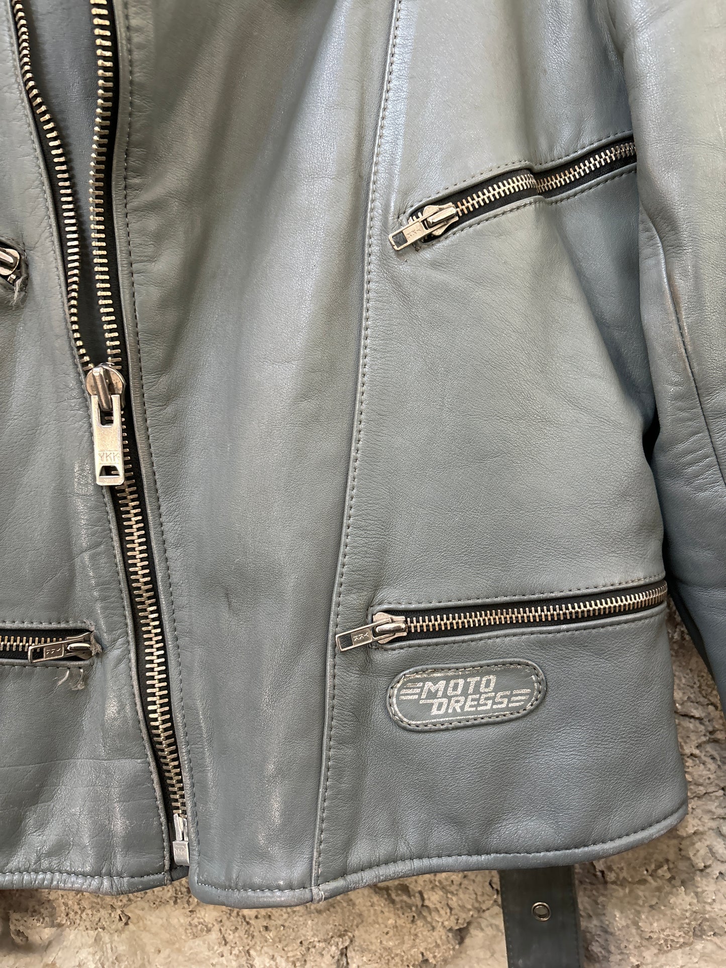 Echtes Leather Jacket