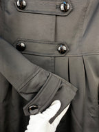 Womens Y2K Osley Black Napoleon Coat