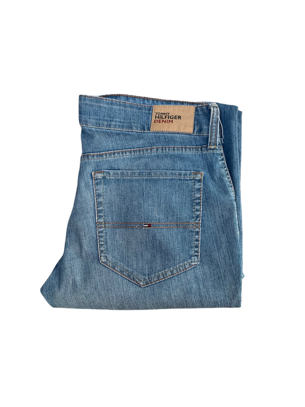 Tommy Hilfiger Denim Light Wash Straight Jeans
