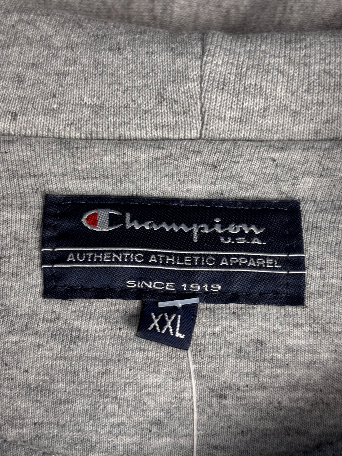 Men's Vintage Champion Dark Blue Hoodie