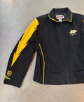 Mens Yellow and Black Racing Jacket