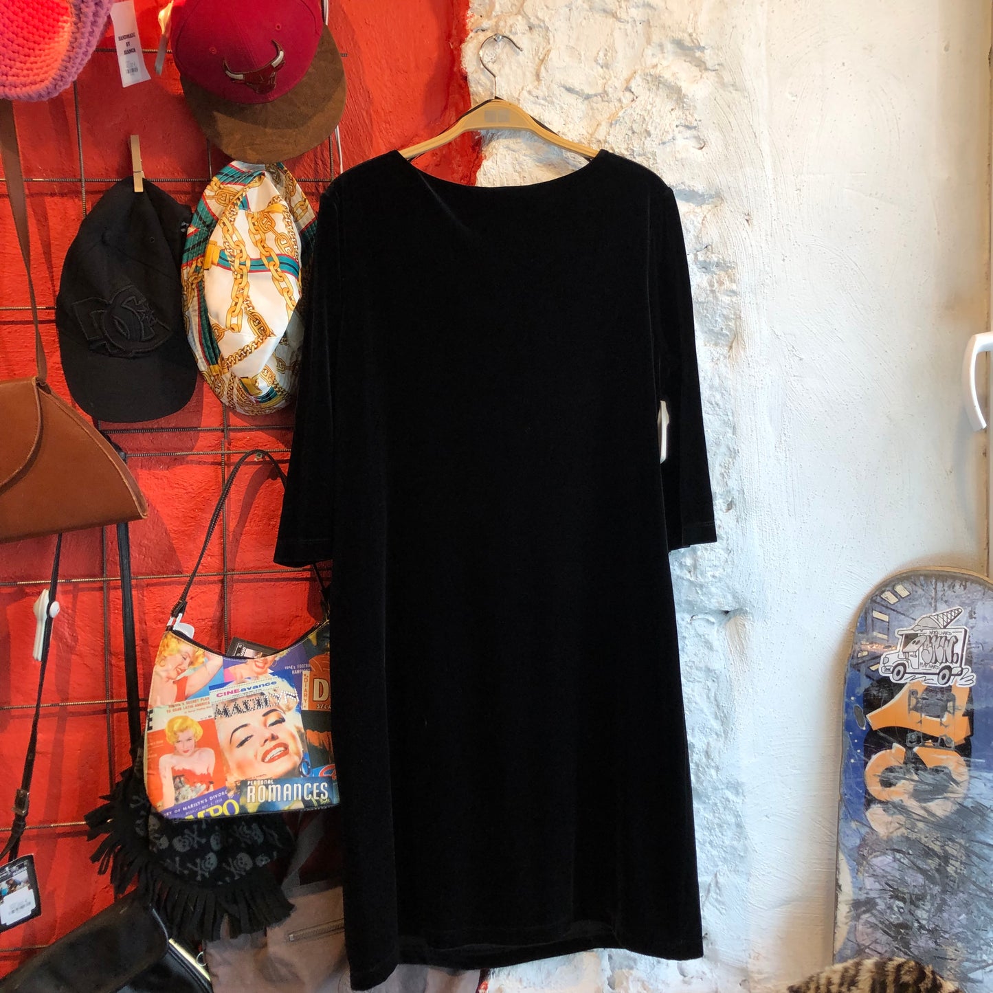 Black Velvet Dress