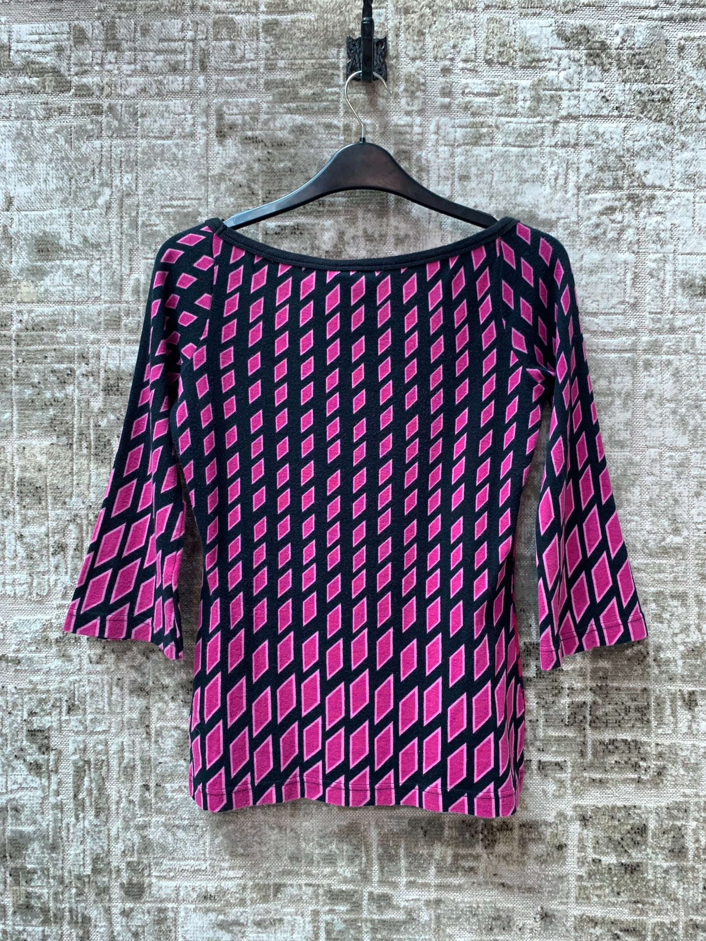Custo Barcelona Y2K Printed Scoop-Neck Top