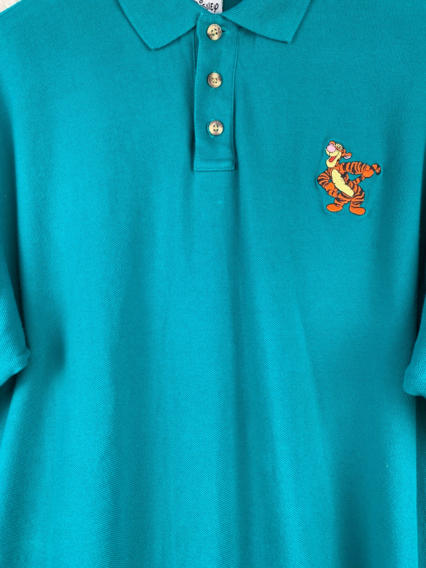 Mens Vintage Disney Tigger Polo Shirt