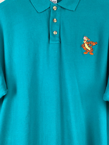 Mens Vintage Disney Tigger Polo Shirt