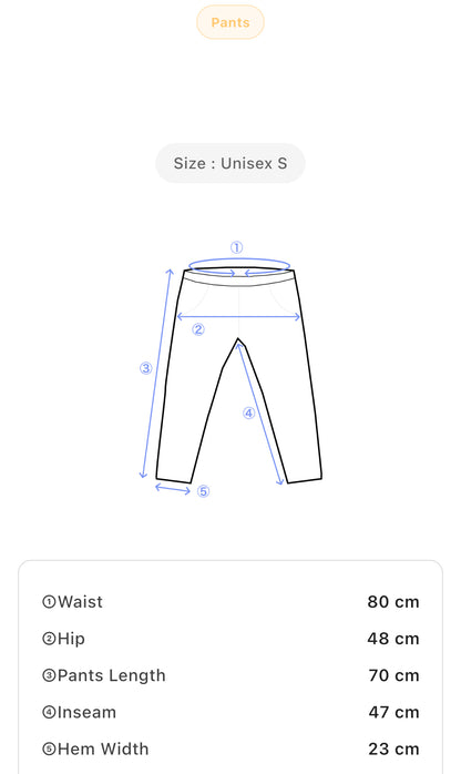 Unisex Vintage Light Blue Capri Jeans