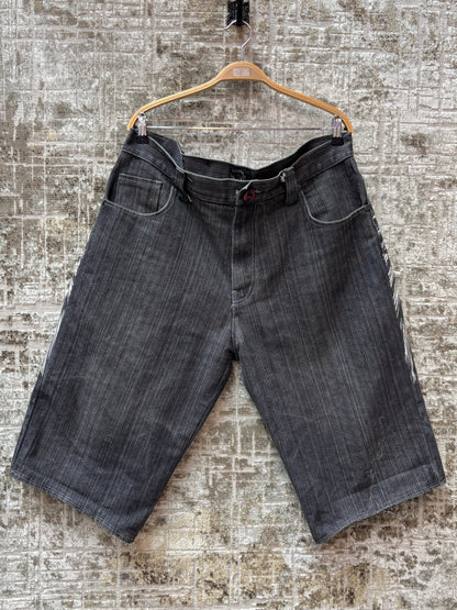 Men's Y2K RAWBLUE Grey Denim Shorts