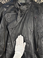 Men's Vintage Black Leather Jacket
