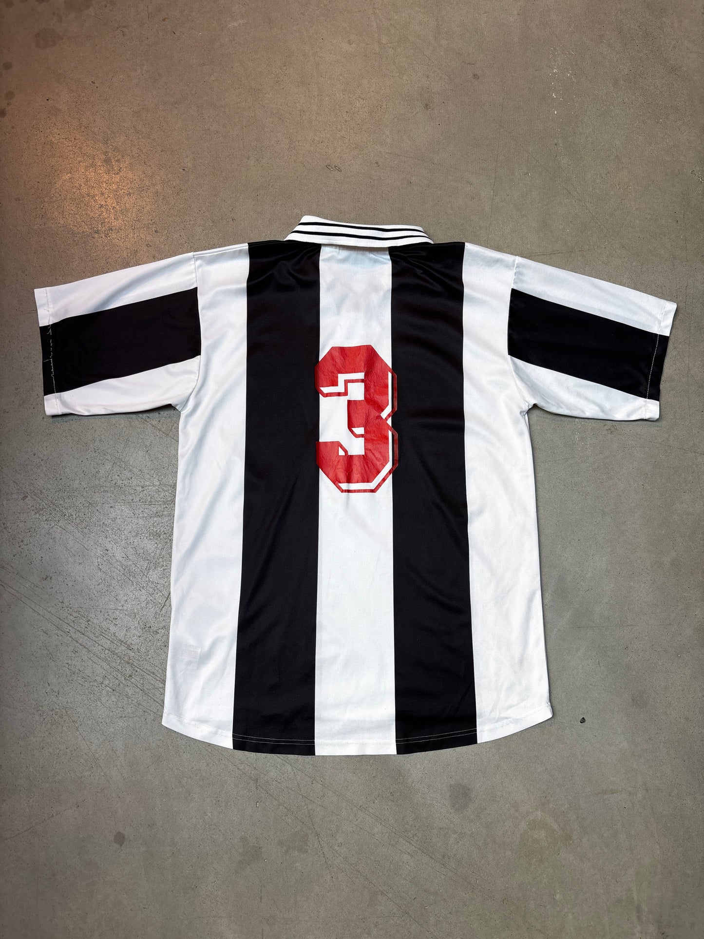Puma Black and White Football Shirt