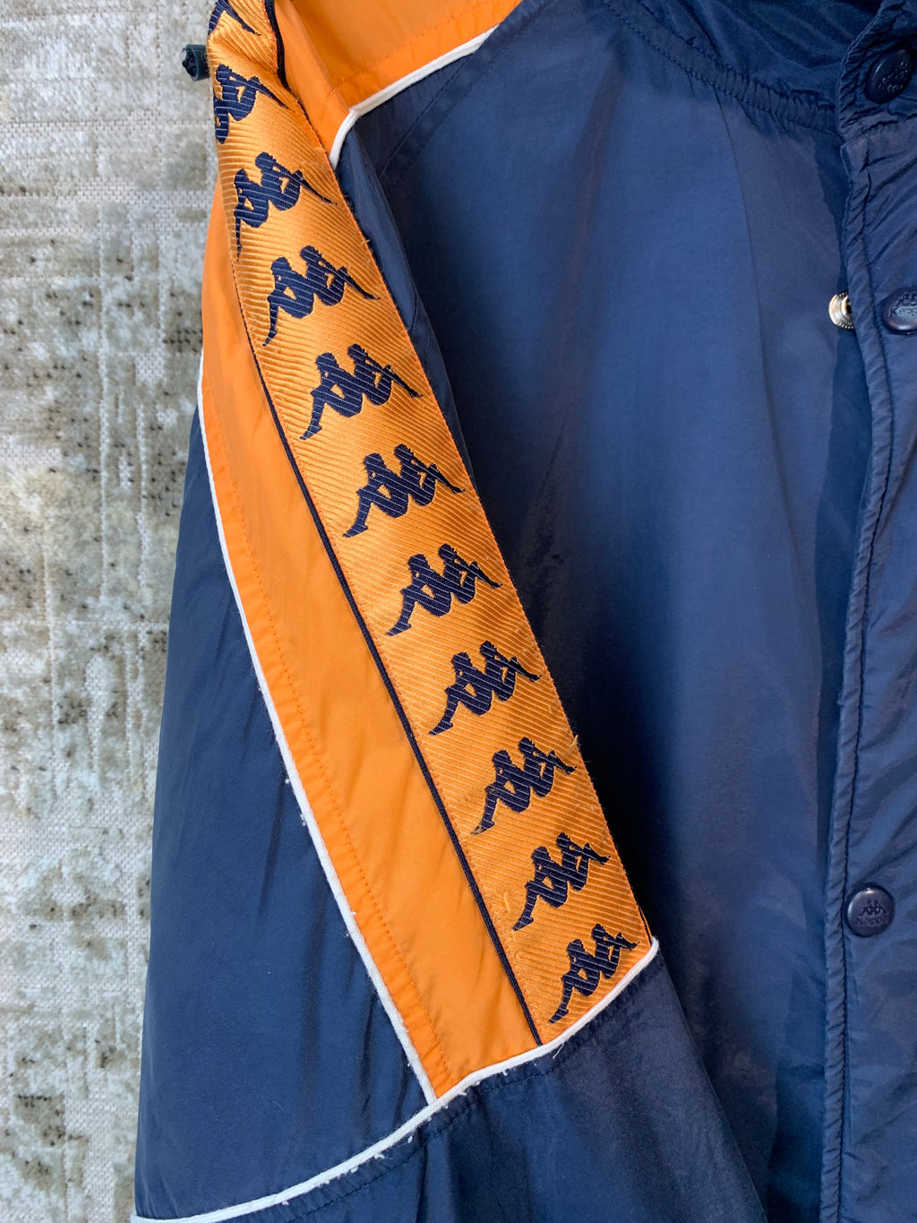 Kappa Hooded Taped Track Jacket