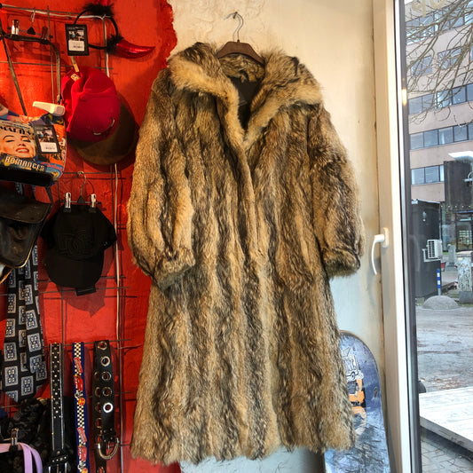 Wolf Fur Coat