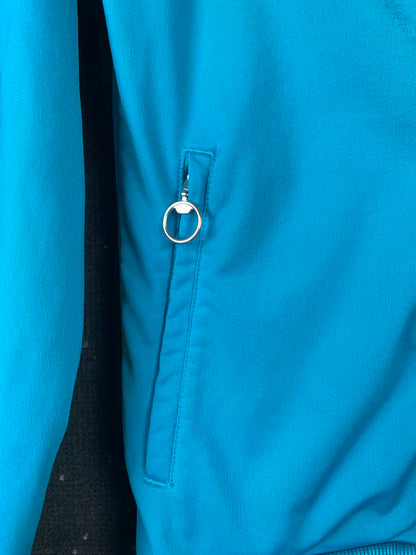 Women's Blue Puma Zip-Up Track Jacket