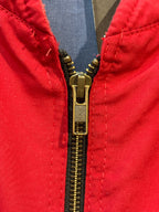 Luhta Vintage Red Bomber Jacket