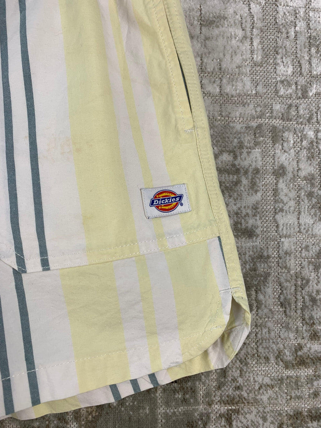 Womens Dickies Striped Shorts