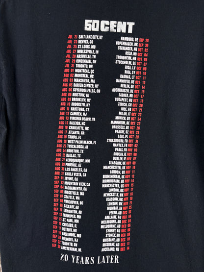Mens Vintage 50 Cent Get Rich Or Die Tryin T Shirt