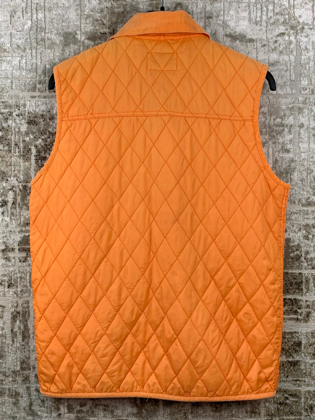 Vintage Orange Quilted Vest