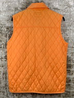 Vintage Orange Quilted Vest