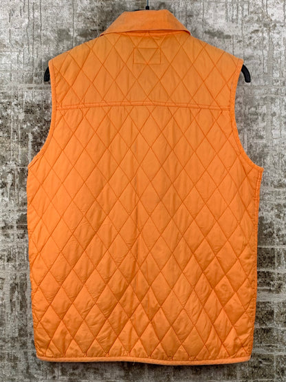 Vintage Orange Quilted Vest