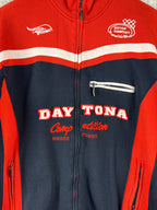 Mens Vintage Daytona Racing Zip Up Sweatshirt