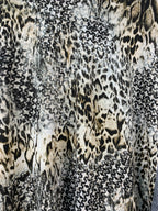 Womens Y2K Animal Print Top