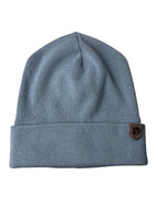 Brunello Cucinelli Cashmere Light Blue Knit Beanie