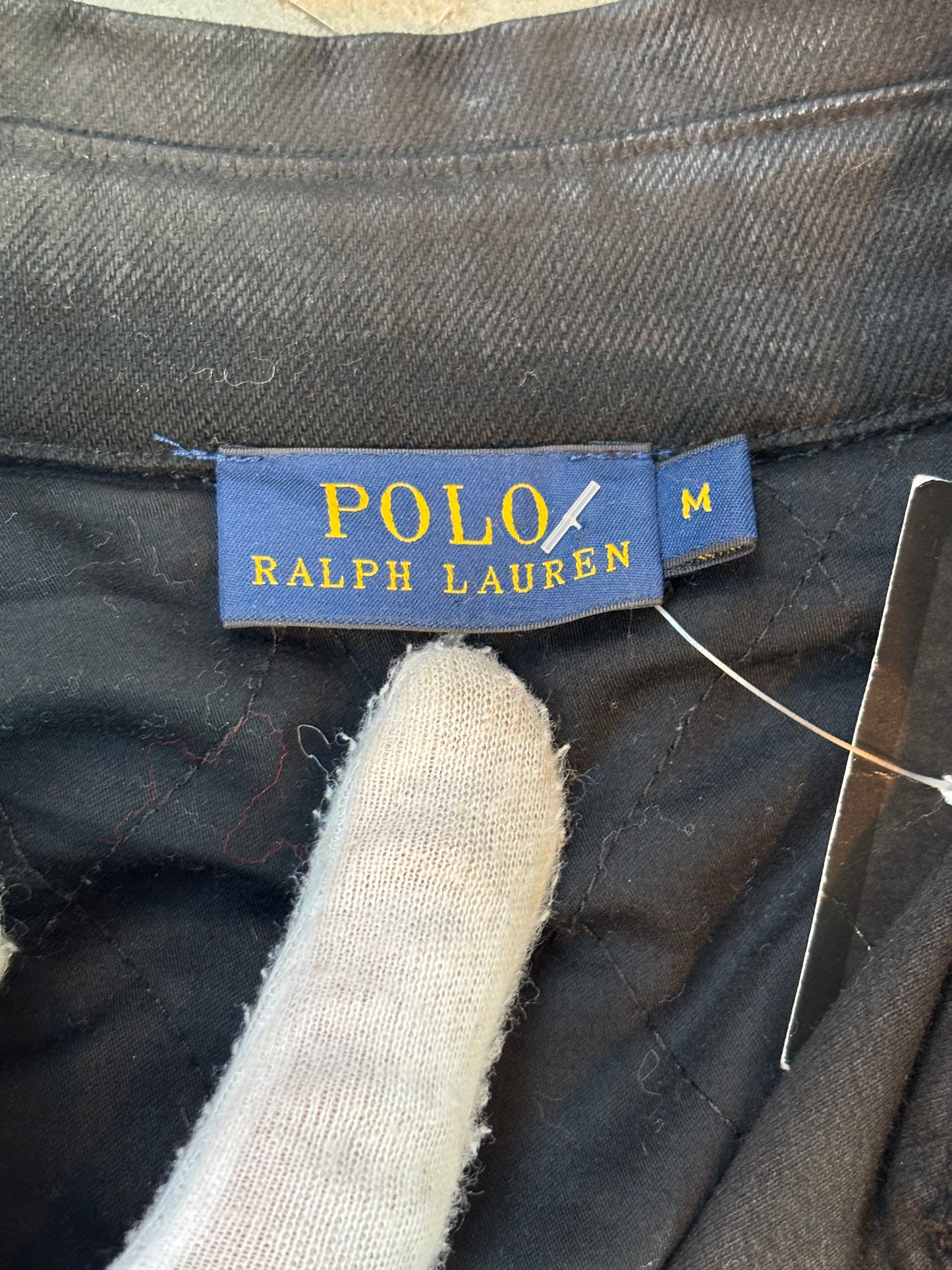 Polo Ralph Lauren Black Biker Jacket