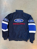 Vintage Ford Racing Patched Jacket