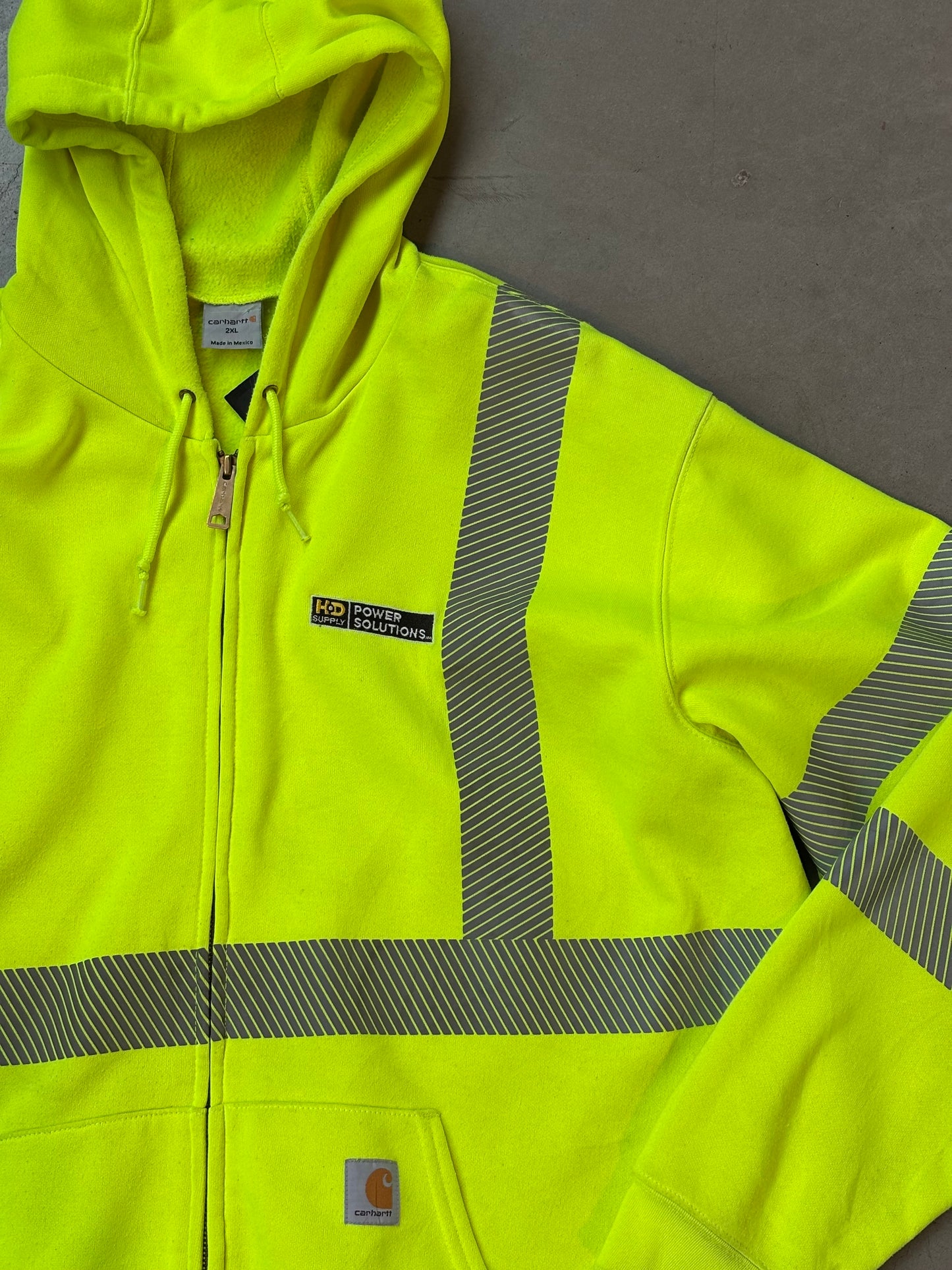 Mens Neon Carhartt Sweater