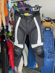 Probiker Leather Pants Black Mens M Motorcycle Wear