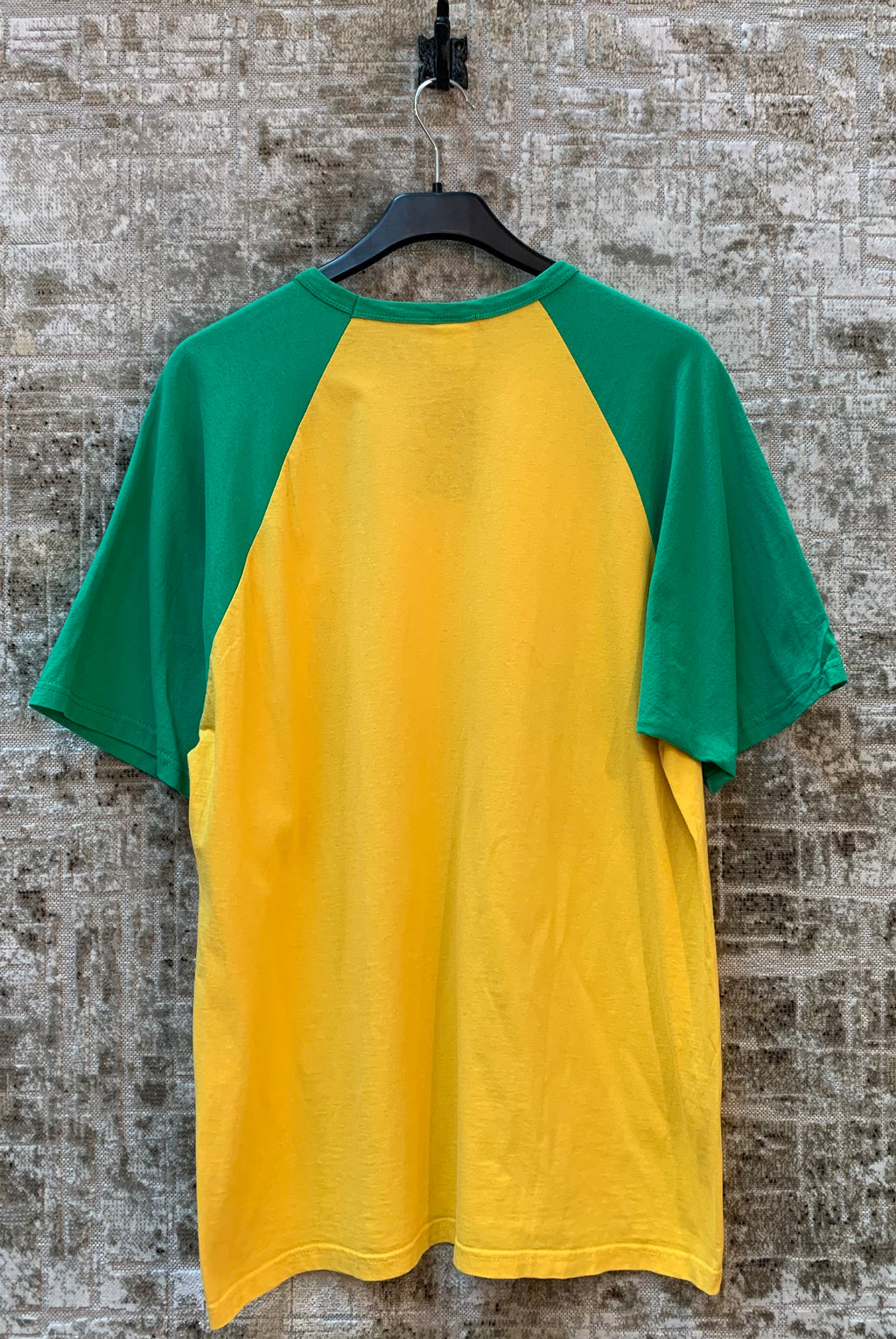 Men's Vintage Sun City Rollers Yellow and Green T-Shirt