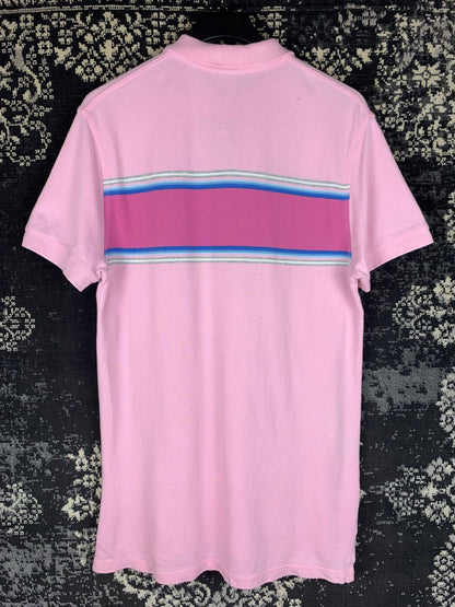 Men Pink Nike Polo T-Shirt