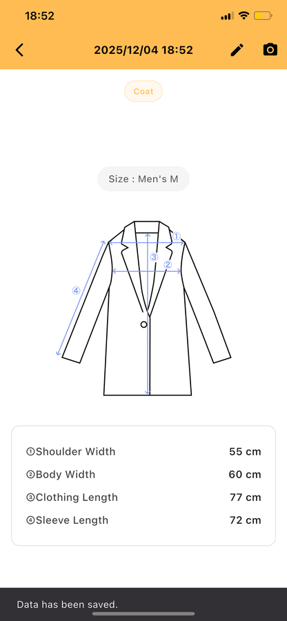 Men's Vintage Chapter Faux Leather Sherpa-Lined Coat