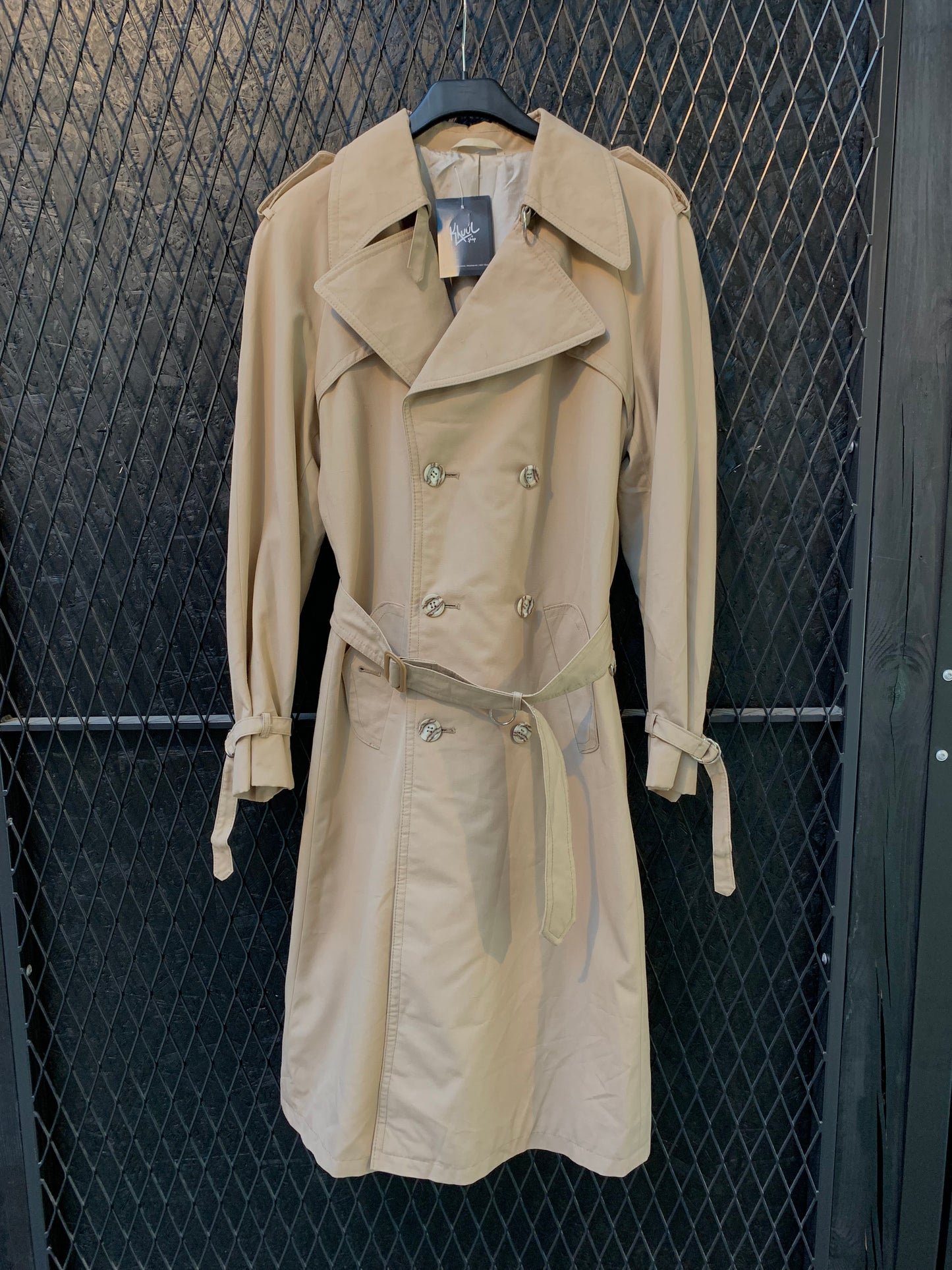 Womens Vintage Trench Coat
