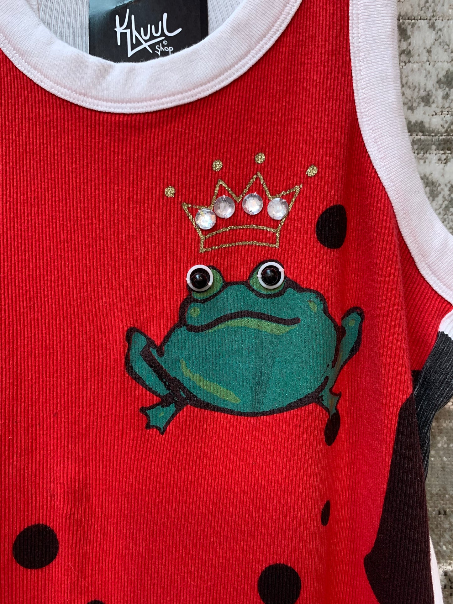Off Limits Frog Prince Graphic Tank Dress