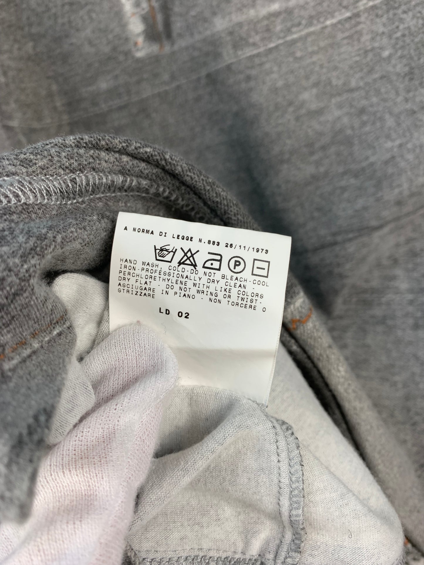 Men's Vintage Just Cavalli Gray Graphic T Shirt