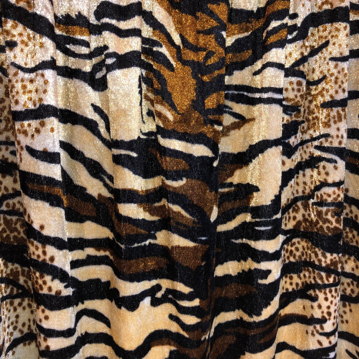 Y2KTiger Print Skirt