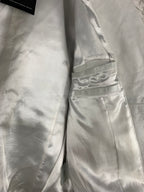 Vintage LA City White Leather Jacket