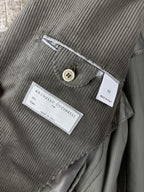 Brunello Cucinelli Corduroy Grey Blazer