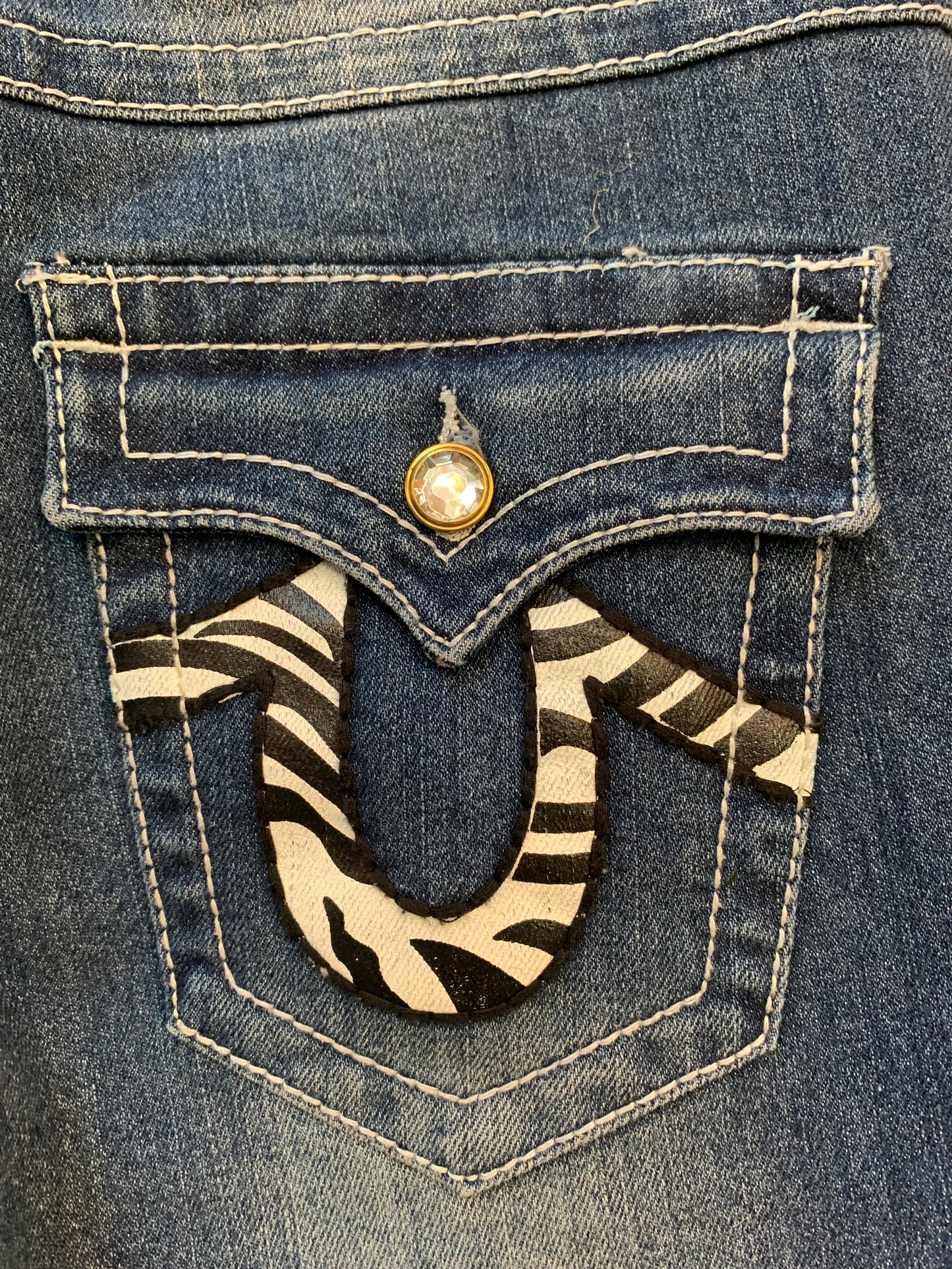 True Religion Straight Leg Jeans