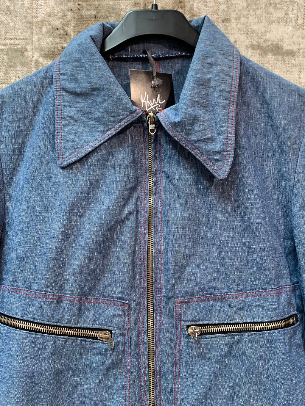 Chambray Zip Jacket