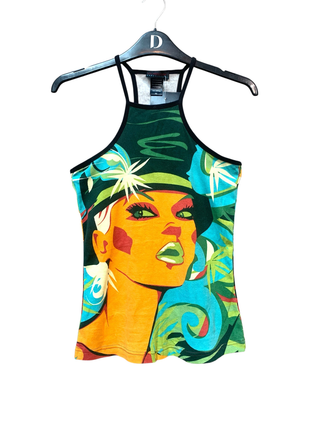 Custo Barcelona Y2K Pop Art Tank Top