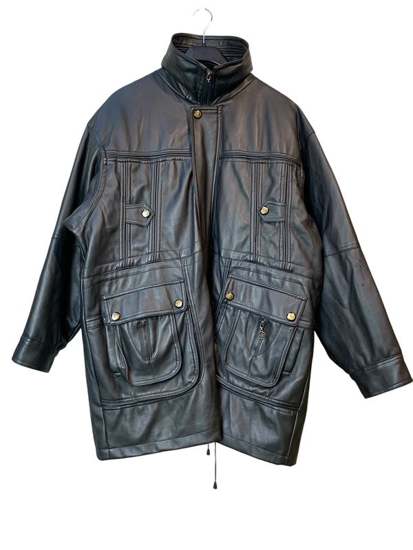 Succedeir Utility Leather Jacket