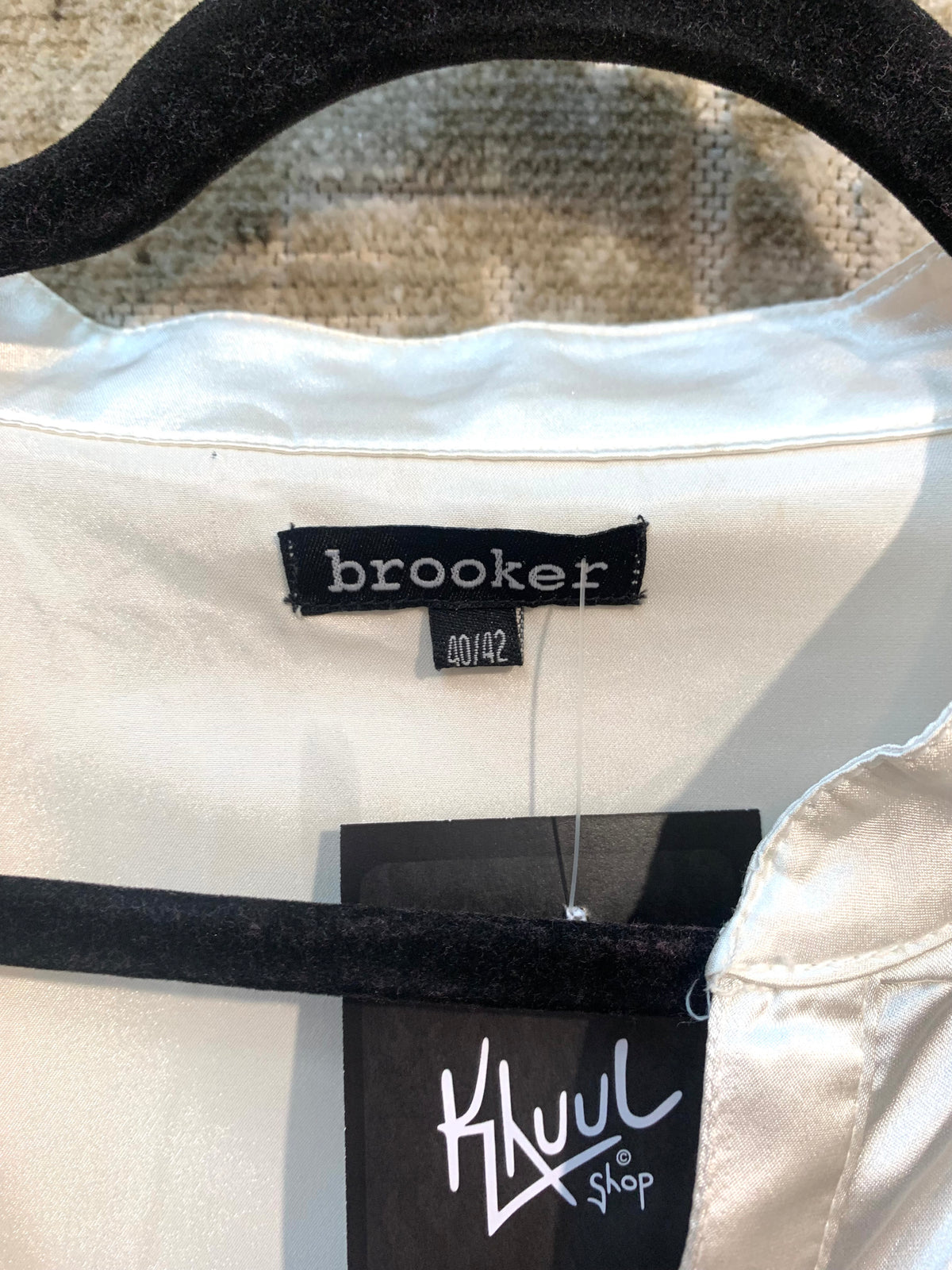 Brooker Ruched Satin Blouse
