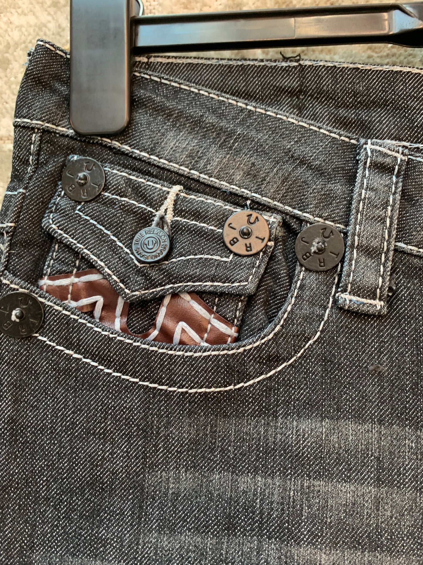 True Religion Y2K Flap Pocket Jeans