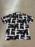Monochrome Men XL Abstract Shirt