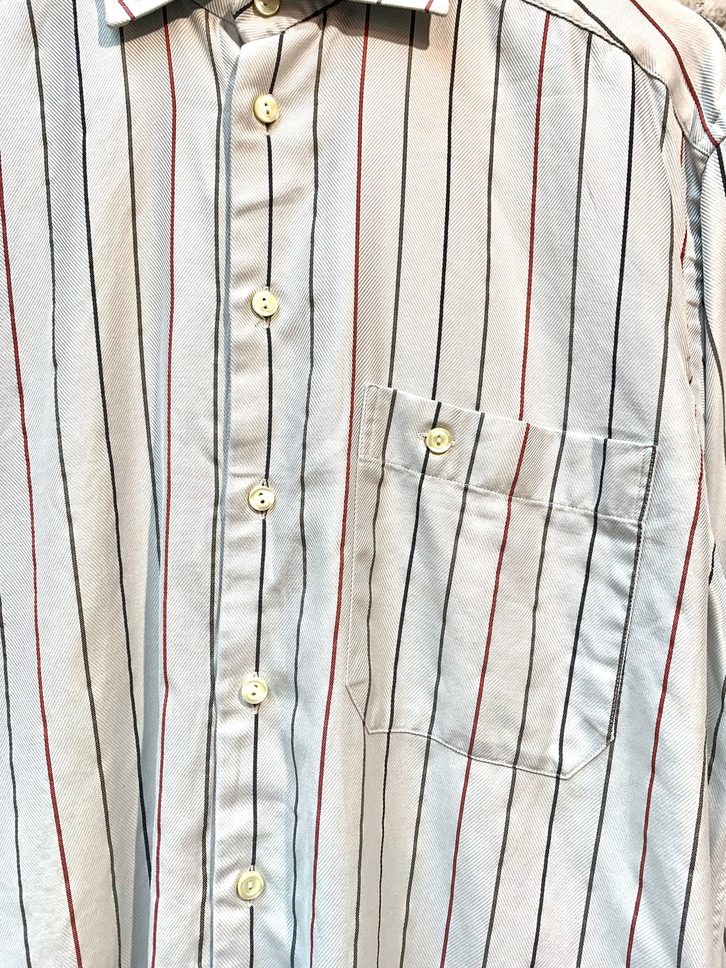 Eton Striped Twill Shirt