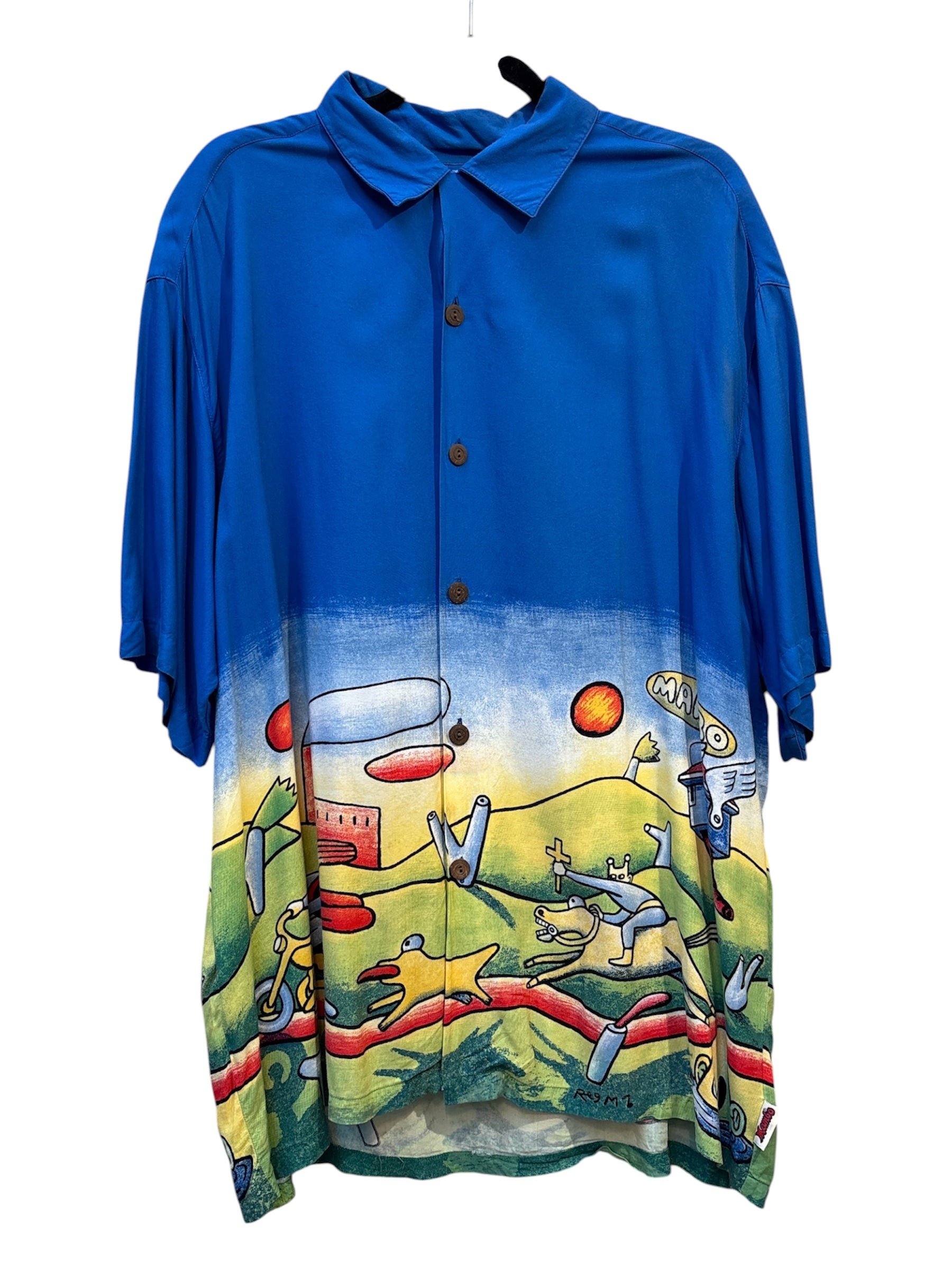 Mambo Loud Shirts Reg Mombassa Print Shirt