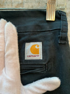 Women's Carhartt Sid Black Slim Fit Pants