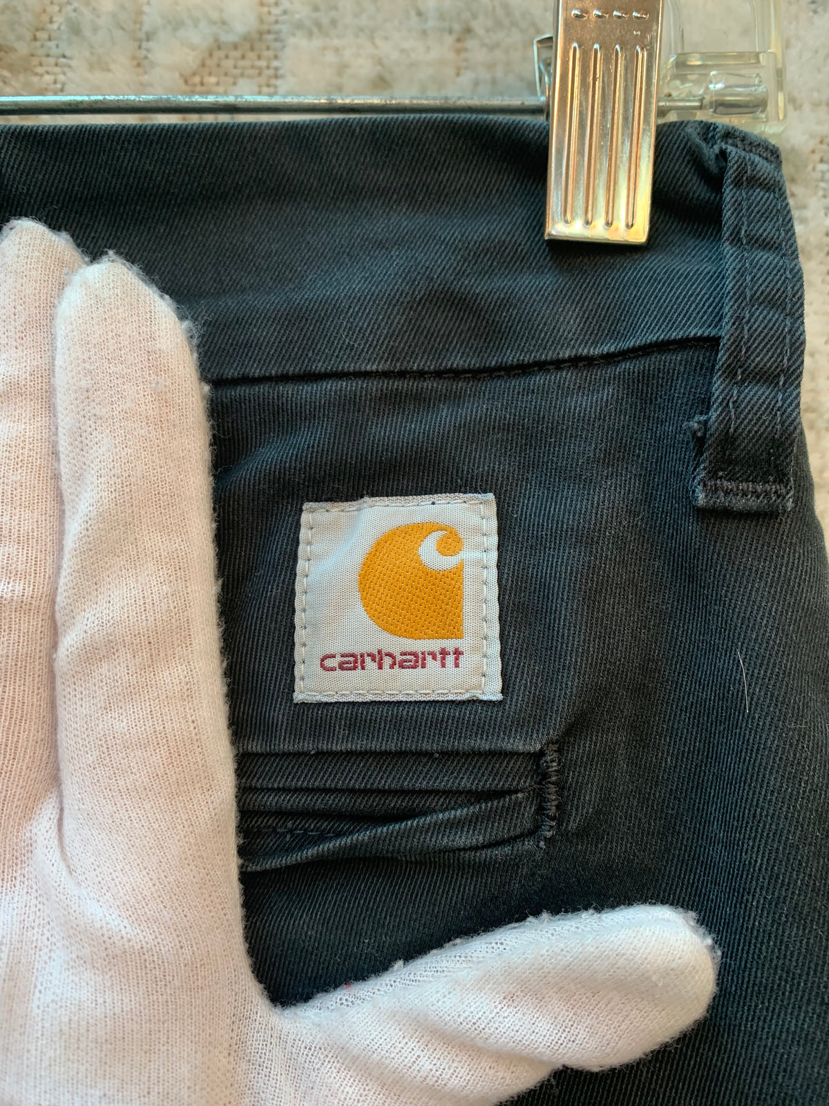 Women's Carhartt Sid Black Slim Fit Pants